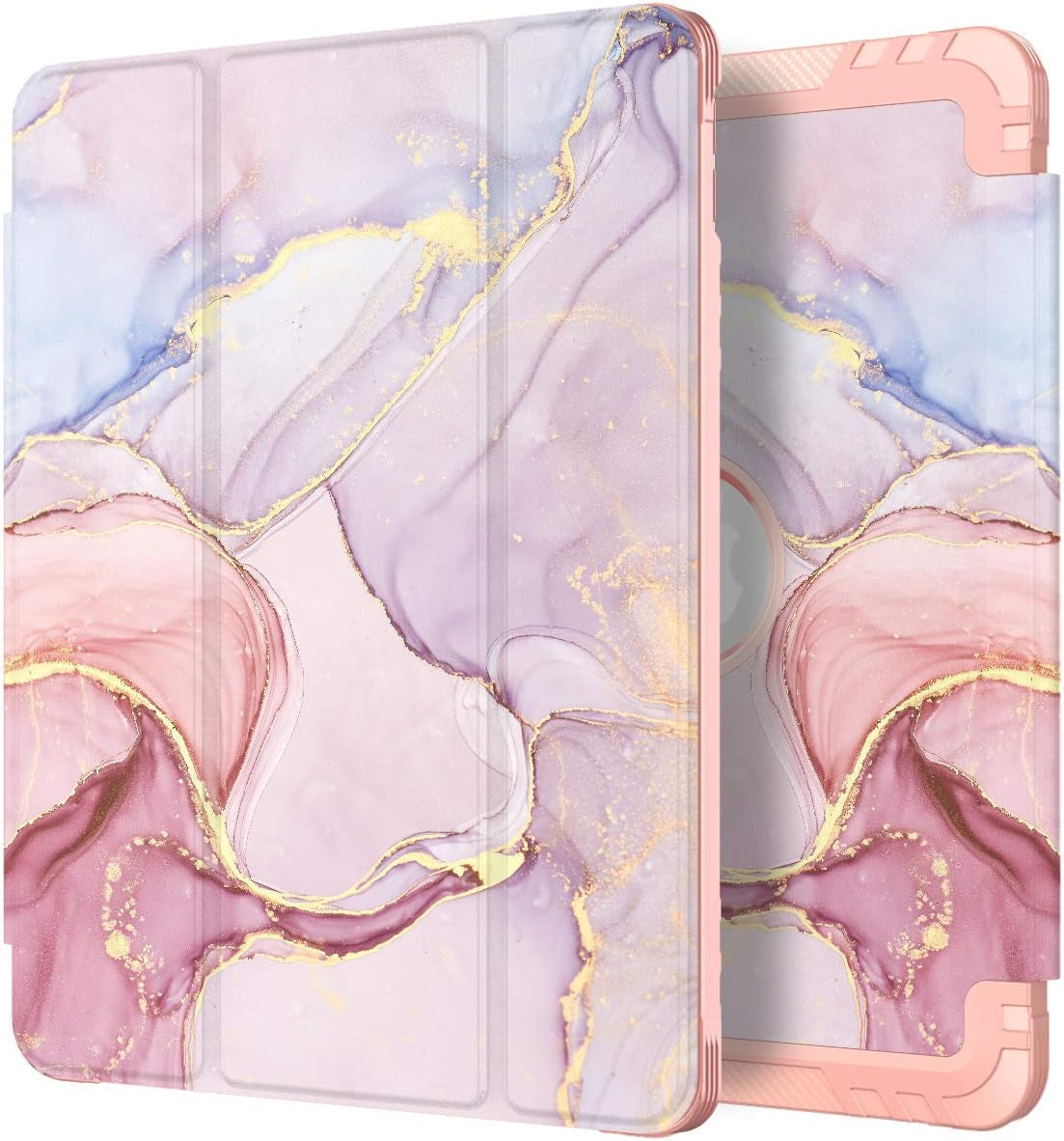 Comptible with Pad 10.2 Case with Pencil Holder 2021& 2019 & 2020 Release,Pad 9Th/8Th/7Th Generation Case,Full Body Protective Filio Smart Case Cover with Wake/Sleep Feature